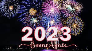 Flyer bonne année 2023 