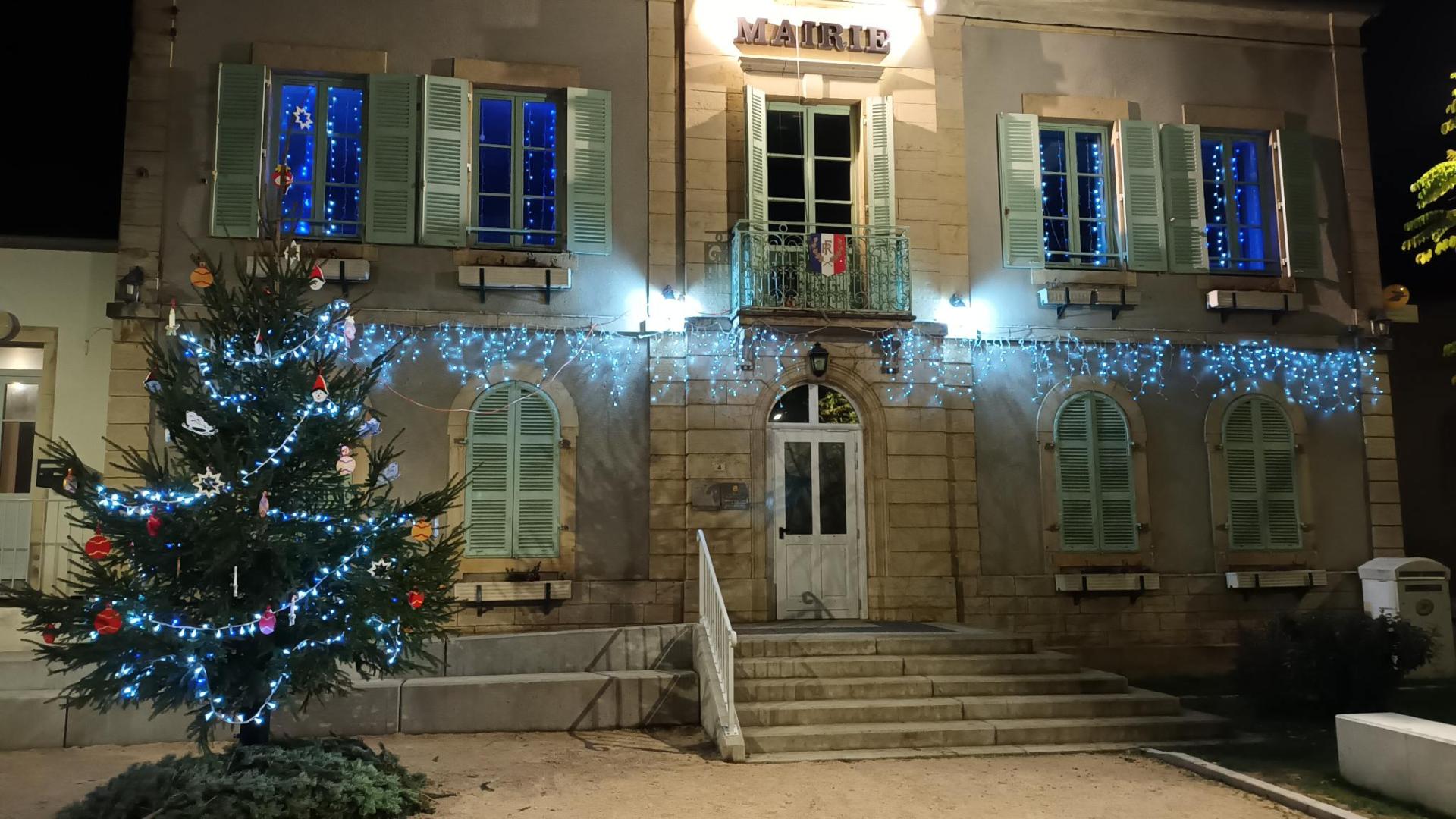 Photo illumination mairie