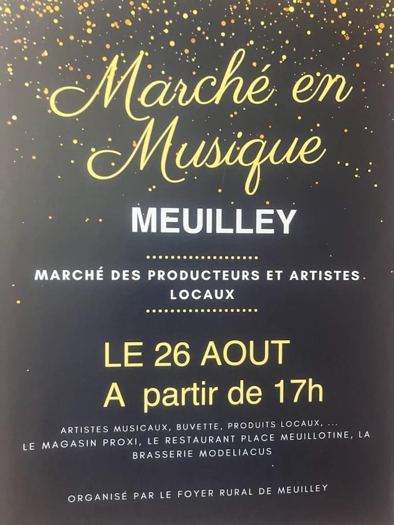 Flyer Marché en musique